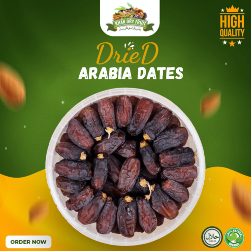 Buy Dried Arabian Dates (Khajoor) Online - 1kg Pack