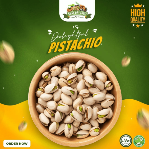 Salted Iranian Pistachio Pista - 1Kg Pack for Snacking and Cooking