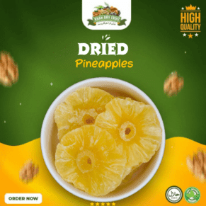 Premium Dried Pineapple - 250gm Pack | Fresh and Delectable